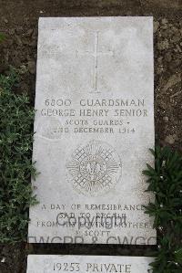 Boulogne Eastern Cemetery - Senior, George Henry