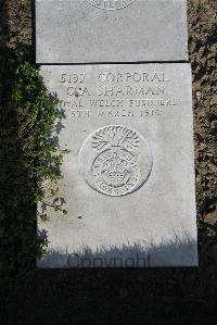 Boulogne Eastern Cemetery - Sharman, G A