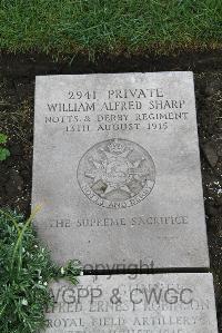 Boulogne Eastern Cemetery - Sharp, William Alfred