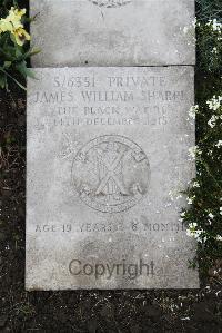 Boulogne Eastern Cemetery - Sharpe, James William