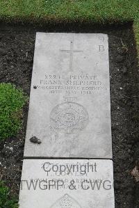 Boulogne Eastern Cemetery - Shepherd, Frank