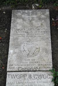 Boulogne Eastern Cemetery - Sherry, Francis Augustine