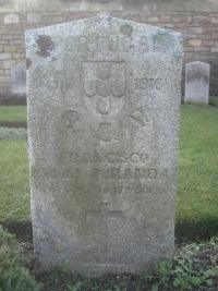 Boulogne Eastern Cemetery - Silva Miranda, Francisco