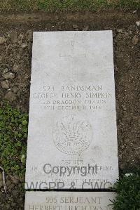Boulogne Eastern Cemetery - Simpkin, George Henry