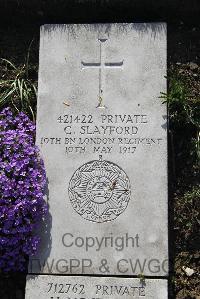 Boulogne Eastern Cemetery - Slayford, Christopher Charles