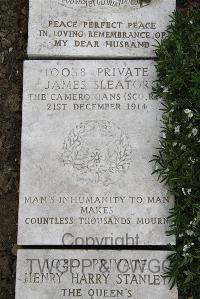 Boulogne Eastern Cemetery - Sleator, James