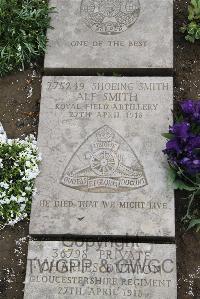 Boulogne Eastern Cemetery - Smith, Alfred