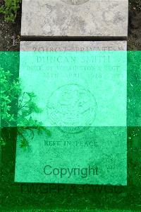 Boulogne Eastern Cemetery - Smith, Duncan
