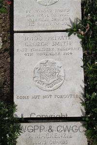 Boulogne Eastern Cemetery - Smith, George