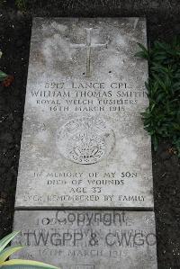 Boulogne Eastern Cemetery - Smith, William Thomas