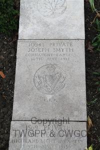 Boulogne Eastern Cemetery - Smyth, Joseph