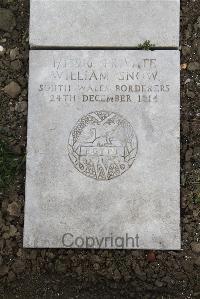 Boulogne Eastern Cemetery - Snow, William