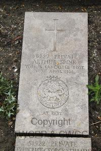 Boulogne Eastern Cemetery - Spink, Arthur