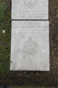 Boulogne Eastern Cemetery - Stamper, James McMellin
