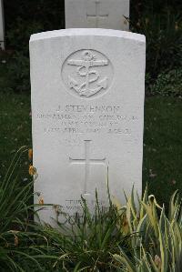 Boulogne Eastern Cemetery - Stevenson, John