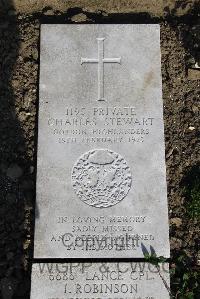 Boulogne Eastern Cemetery - Stewart, Charles