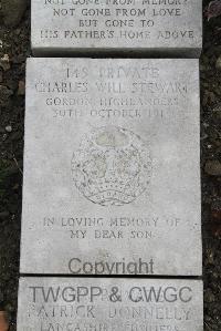 Boulogne Eastern Cemetery - Stewart, Charles Will