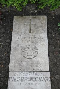 Boulogne Eastern Cemetery - Stowell, Harry