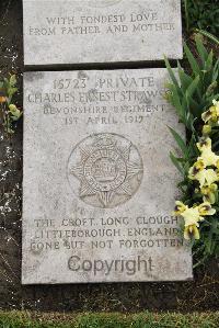 Boulogne Eastern Cemetery - Strawson, Charles Ernest