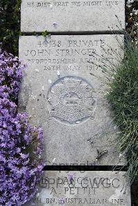 Boulogne Eastern Cemetery - Stringer, John