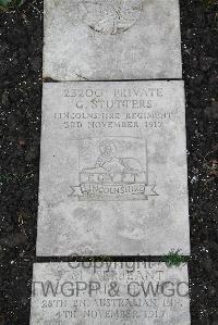 Boulogne Eastern Cemetery - Stutters, G