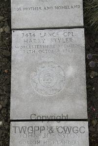 Boulogne Eastern Cemetery - Styler, Harry
