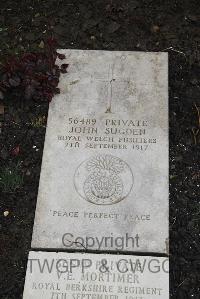 Boulogne Eastern Cemetery - Sugden, John