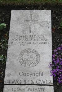 Boulogne Eastern Cemetery - Sullivan, Michael