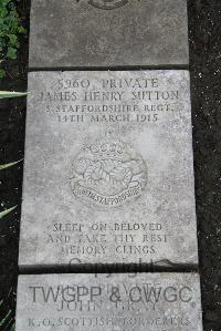 Boulogne Eastern Cemetery - Sutton, James Henry
