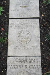 Boulogne Eastern Cemetery - Swaine, John Spillman