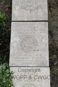 Boulogne Eastern Cemetery - Swift, Edwin Ellis