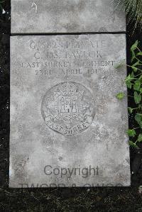 Boulogne Eastern Cemetery - Taylor, Charles John Simpson