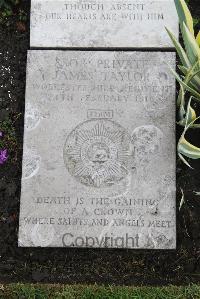 Boulogne Eastern Cemetery - Taylor, James