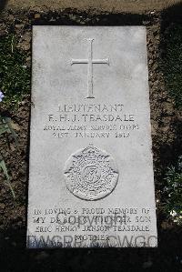 Boulogne Eastern Cemetery - Teasdale, Eric Henry Janson