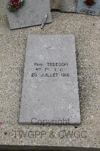 Boulogne Eastern Cemetery - Tedeschi, Paul