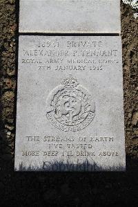 Boulogne Eastern Cemetery - Tennant, Alexander Paterson