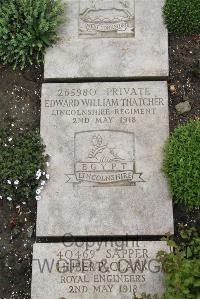 Boulogne Eastern Cemetery - Thatcher, Edward William