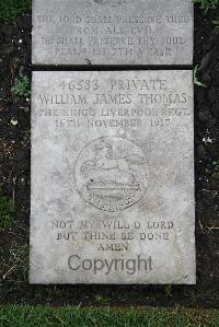 Boulogne Eastern Cemetery - Thomas, William James
