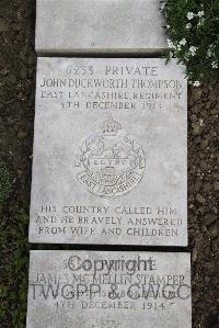 Boulogne Eastern Cemetery - Thompson, John Duckworth