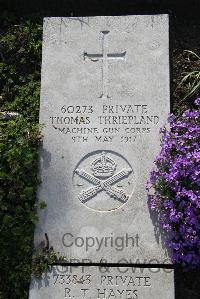 Boulogne Eastern Cemetery - Thriepland, T