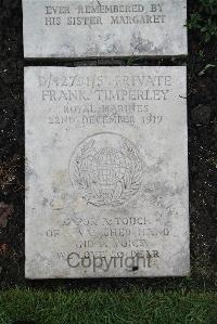 Boulogne Eastern Cemetery - Timperley, Frank