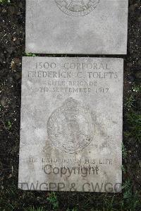 Boulogne Eastern Cemetery - Tolfts, Frederick Charles