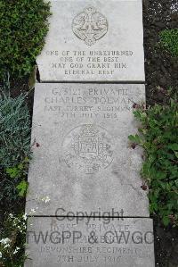 Boulogne Eastern Cemetery - Tolman, Charles