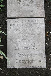 Boulogne Eastern Cemetery - Tracey, Charles Timothy