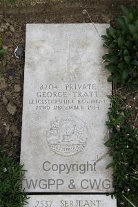 Boulogne Eastern Cemetery - Tratt, George