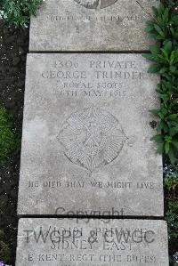 Boulogne Eastern Cemetery - Trinder, George