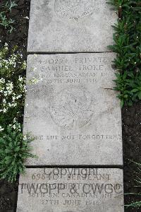 Boulogne Eastern Cemetery - Troke, Samuel