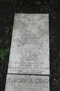 Boulogne Eastern Cemetery - Trubody, Abraham