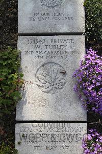Boulogne Eastern Cemetery - Turley, W