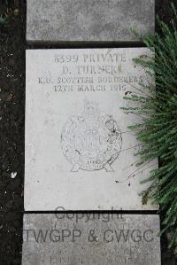 Boulogne Eastern Cemetery - Turner, D